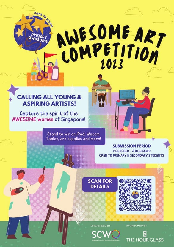 Poster: Awesome Art Competition 2023, Singapore