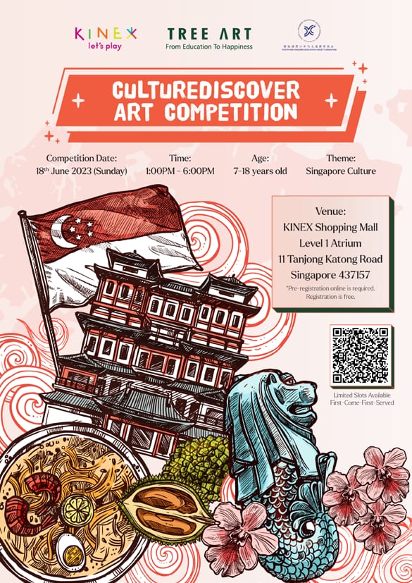 Poster: CultureDiscover Art Competition at KINEX, Singapore