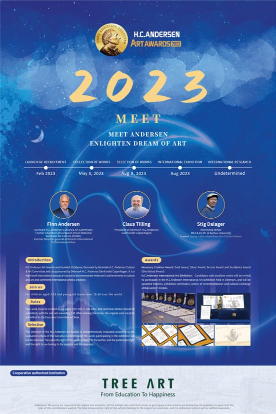 Poster: H.C. Andersen Art Awards 2023