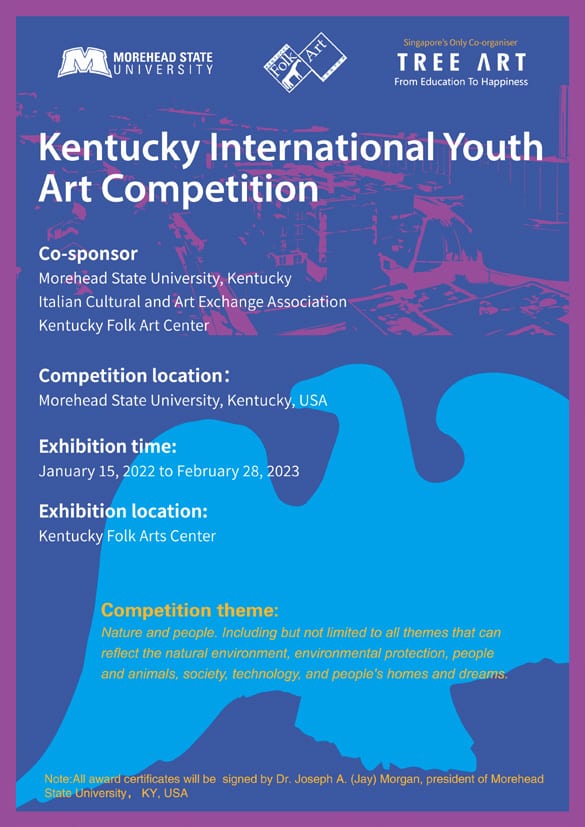 Poster: Kentucky International Youth Art Competition, USA