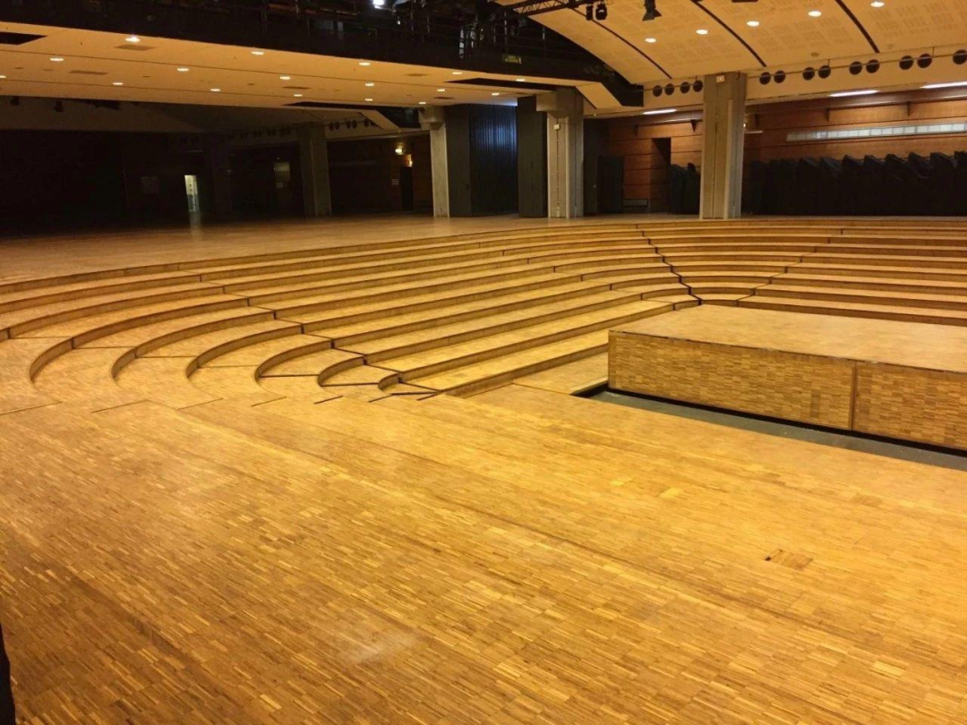 Auditorium at the exhibition venue