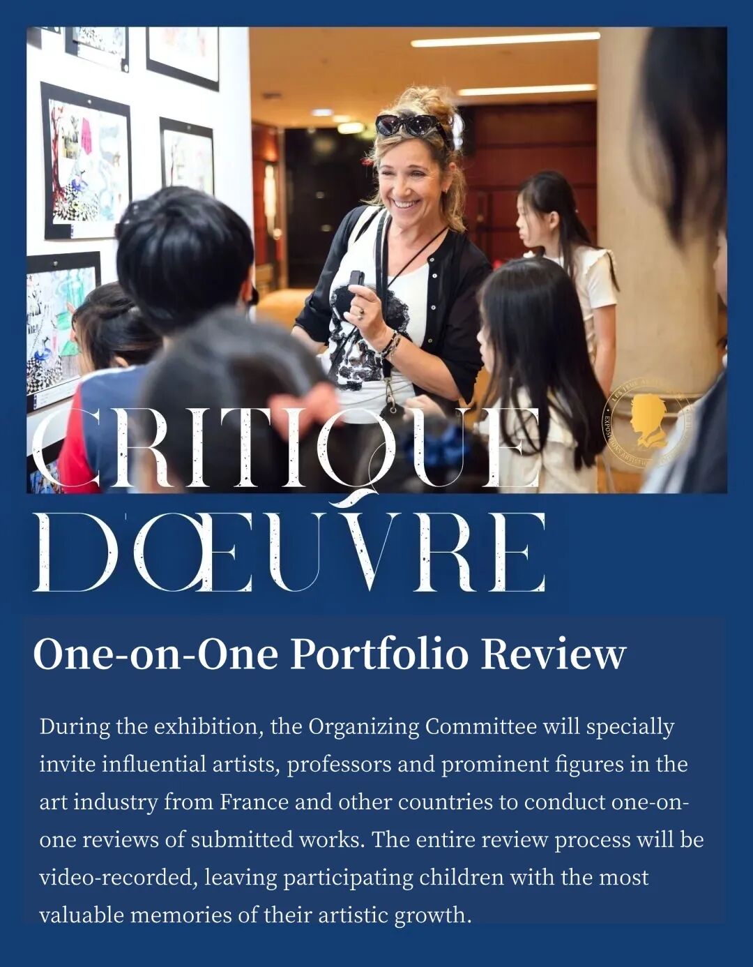 One-on-one portfolio review service in English