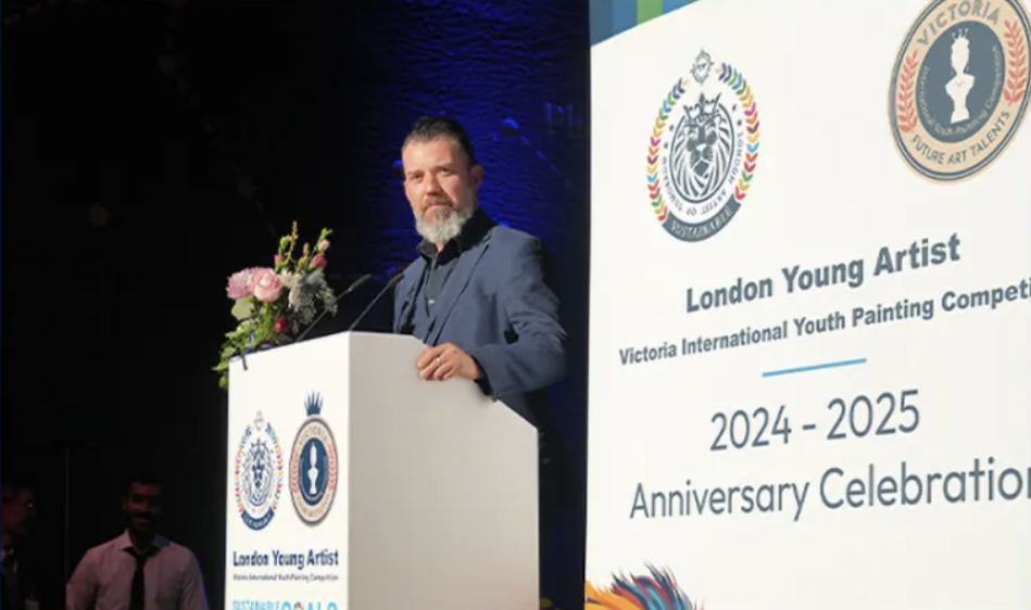Speaker at a Victoria competition annual celebration