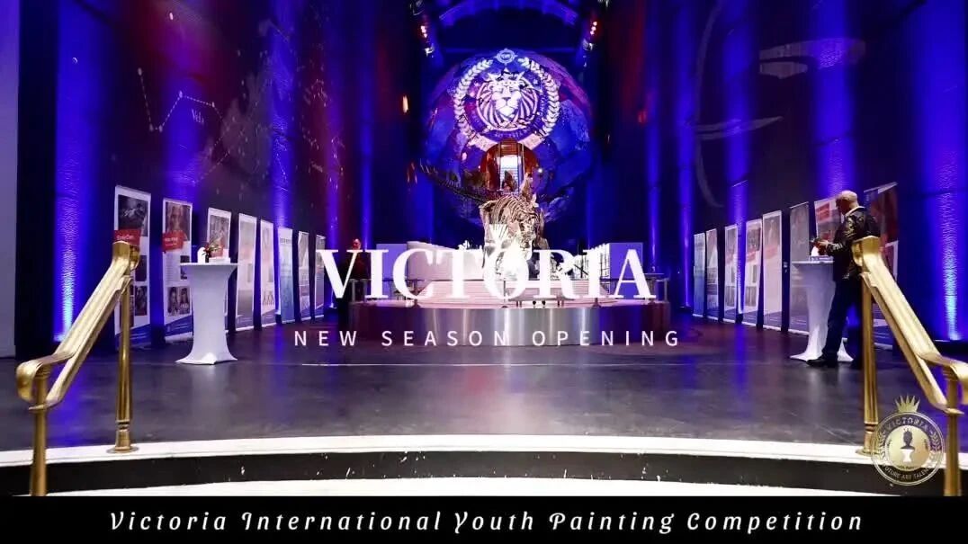 Cover image from the competition awards ceremony video at the Natural History Museum