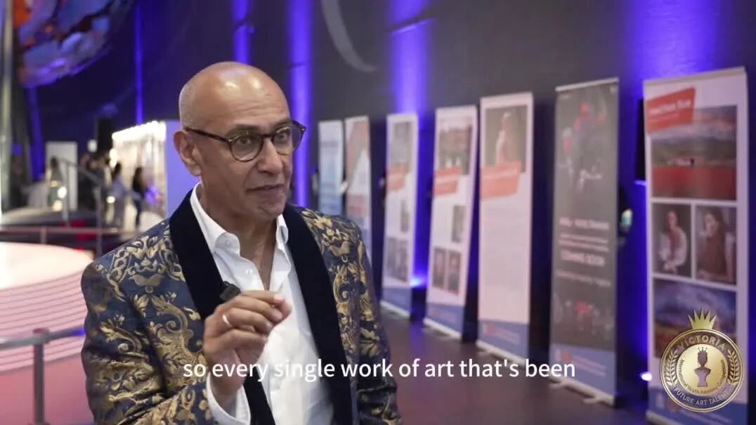 Cover image from competition judge Farooq's speech video